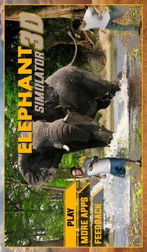 大象模拟器3D野生动物园截图