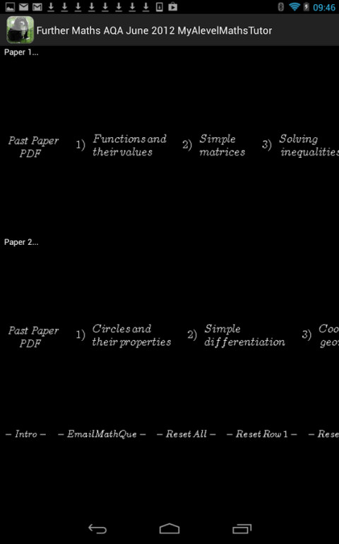 Further Maths AQA June 2012 MyAlevelMathsTutor截图6