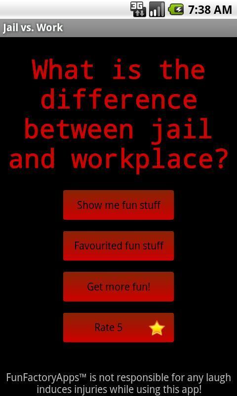 Jail vs. Work截图1