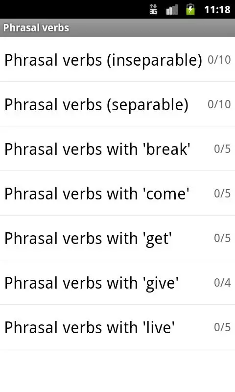 Phrasal Verbs截图1