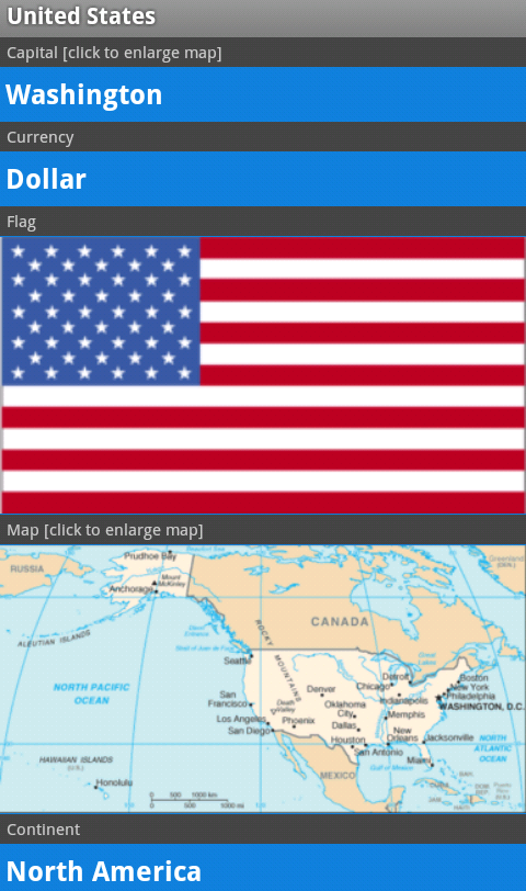 Country Maps Flags and Facts截图10