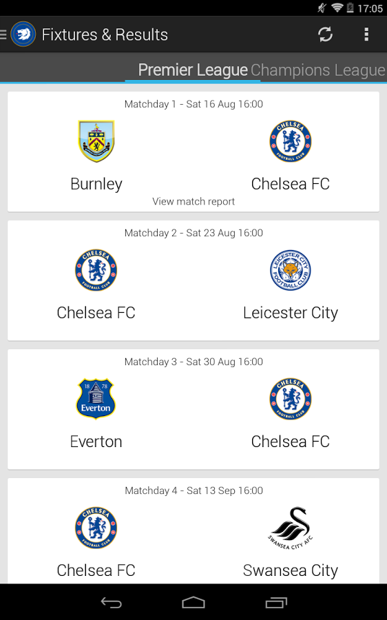 Chelsea Mobile截图10