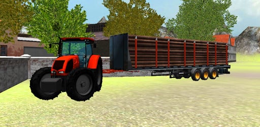 Tractor 3D: Log Transport截图2