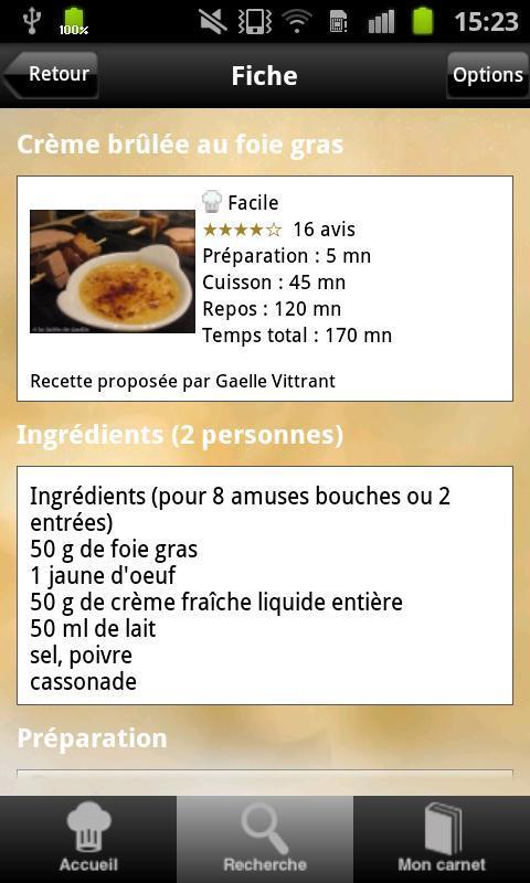 Recettes Noël截图2