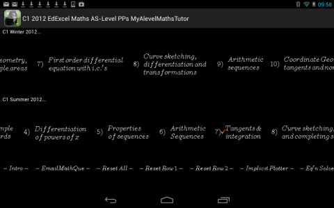 C1 2012 EdExcel Maths AS-Level PPs MyAlevelMathsTutor截图8