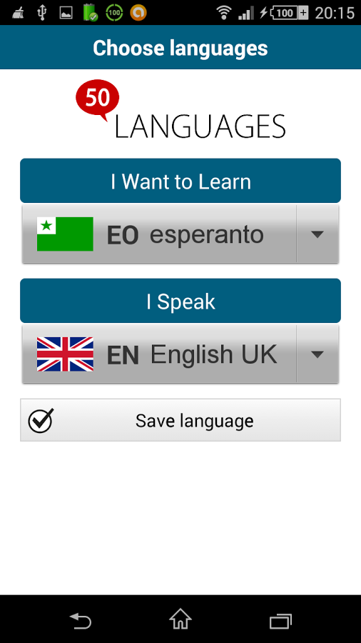 Learn Esperanto - 50 languages截图8