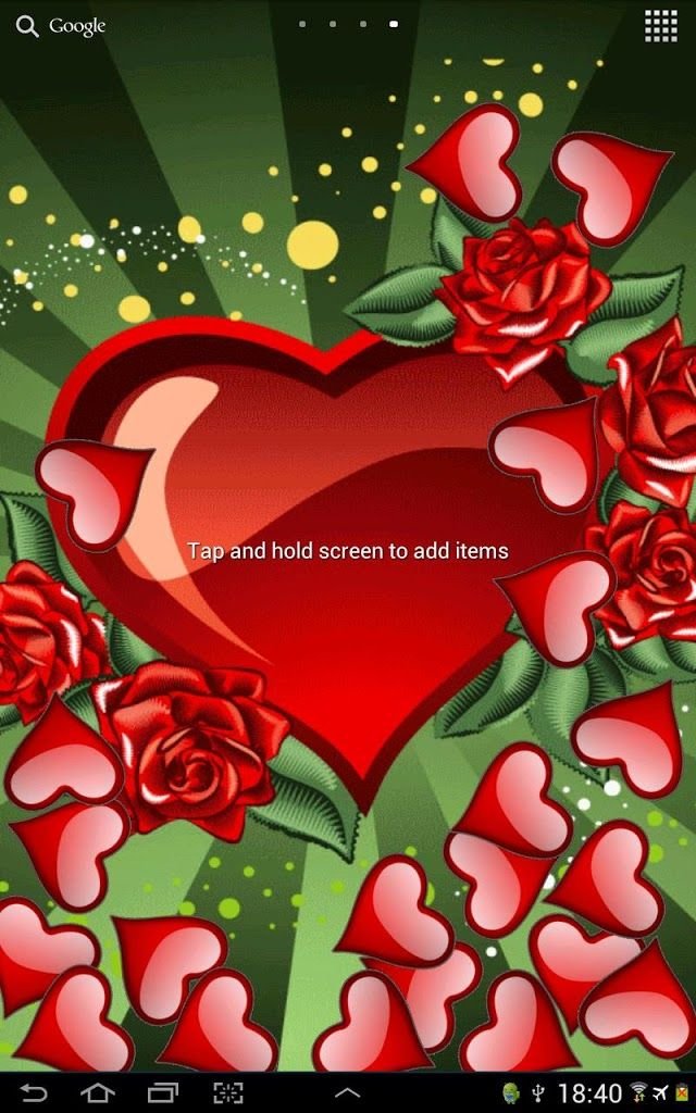 Push the Heart Live Wallpaper截图2