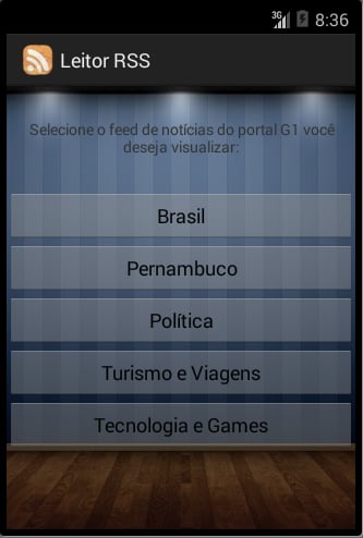 Leitor RSS截图3