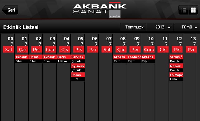 Akbank Sanat截图4