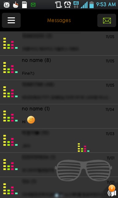 chasinam Equalizer GOsms theme截图1