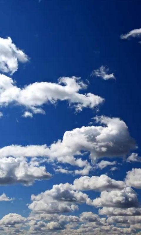Through The Clouds Live Wallpaper截图1