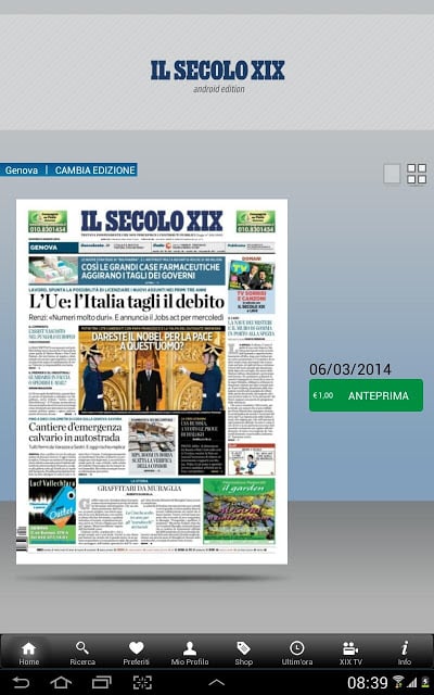 Il Secolo XIX Edicola Digitale截图7