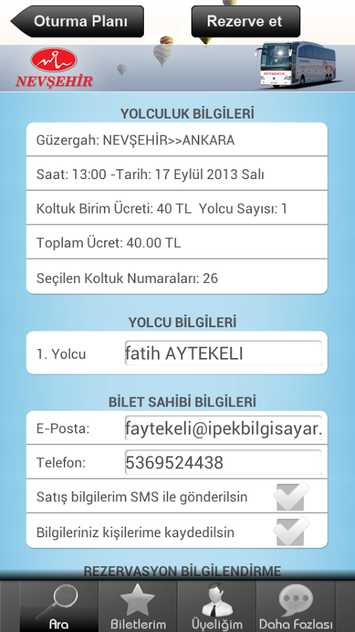 Nevşehirliler Seyahat截图4