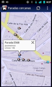 Madrid Bus Widget截图
