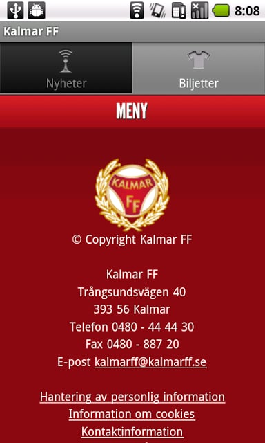 Kalmar FF截图1