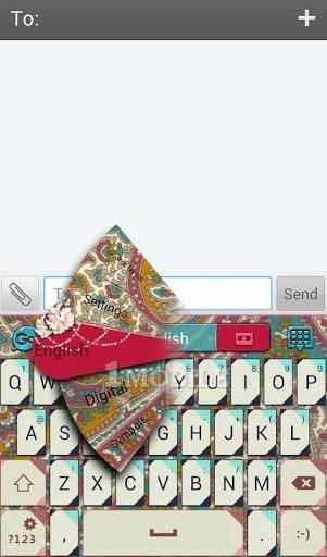 GO Keyboard Restore Ancient Ways theme截图5