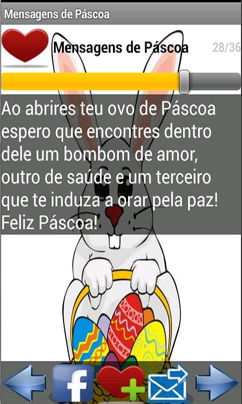 Mensagens de Páscoa截图1