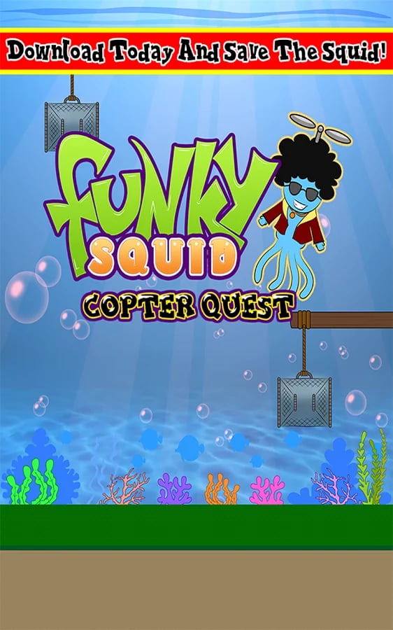 Funky Squid Copter Quest截图1