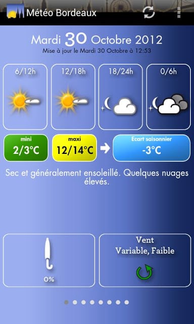 Météo Bordeaux截图5