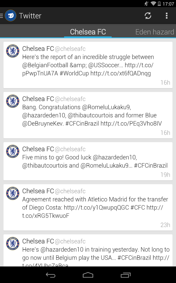 Chelsea Mobile截图8