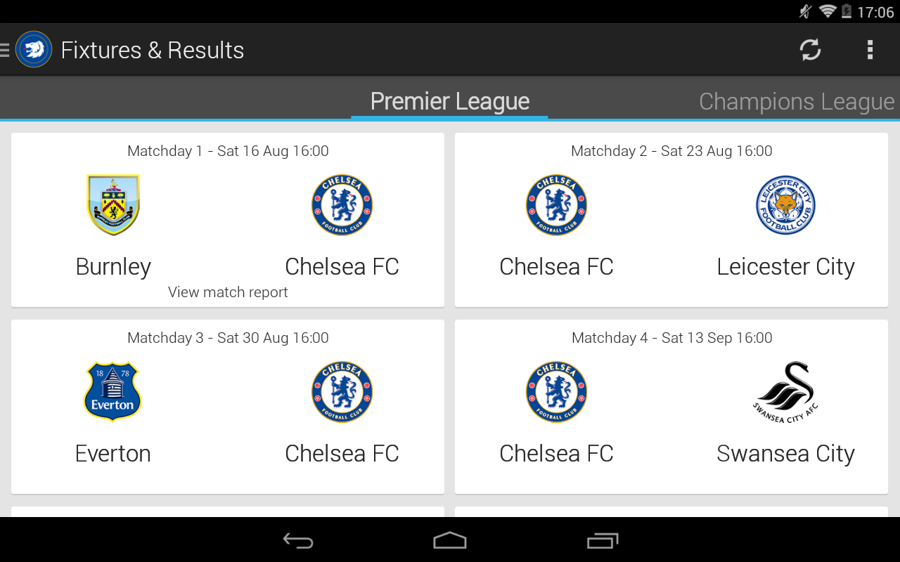 Chelsea Mobile截图2