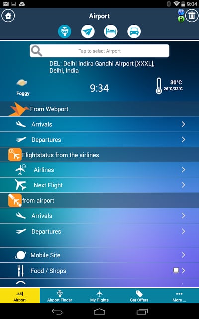 New Delhi Airport + Radar DEL截图9