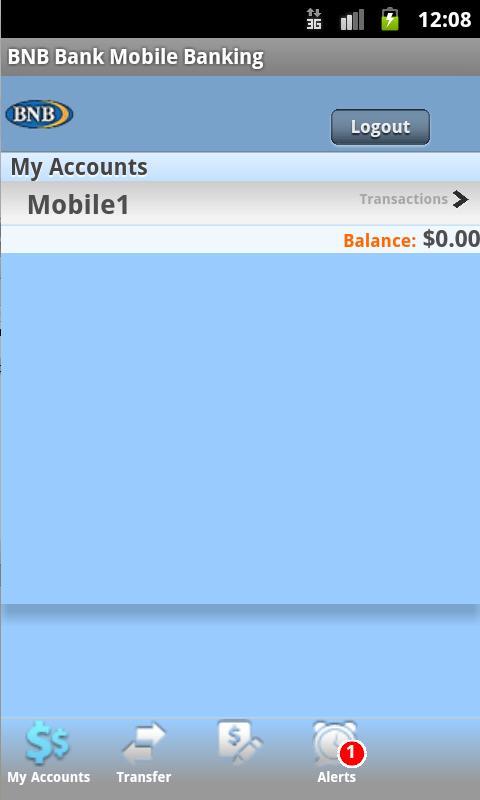 BNB Bank Mobile Banking截图1