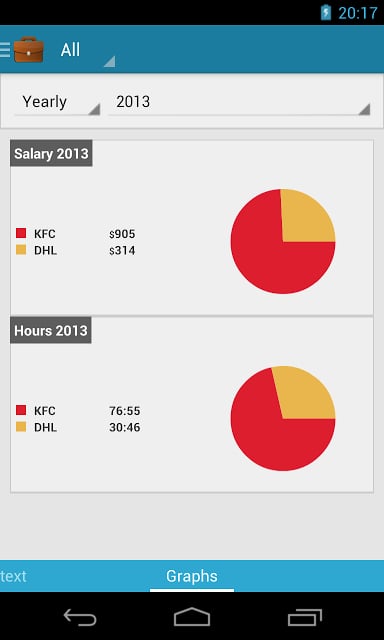 Work Track - Salary Calculator截图5