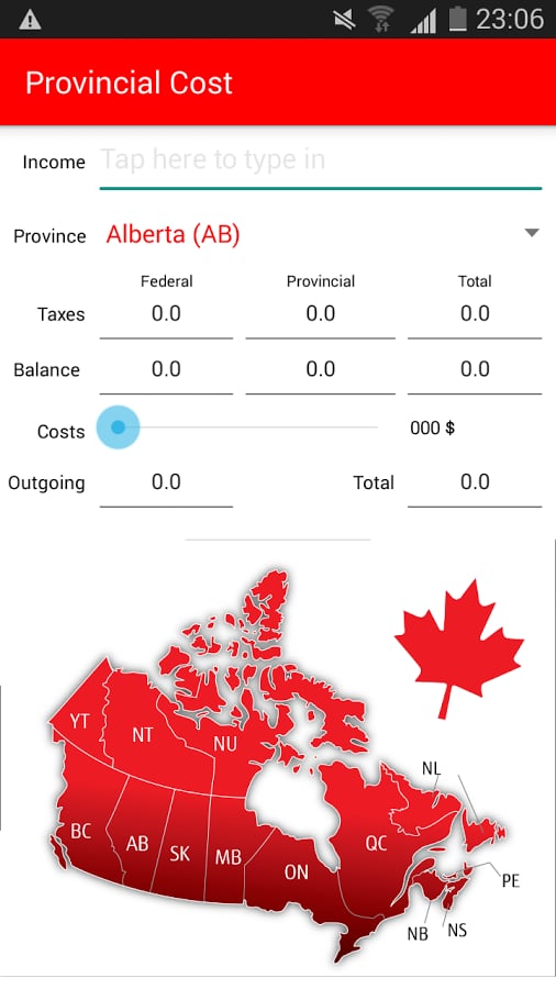 Provincial Cost截图2