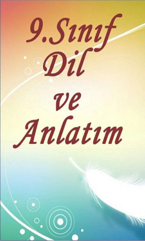 Dil ve Anlatım 9. Sınıf截图9