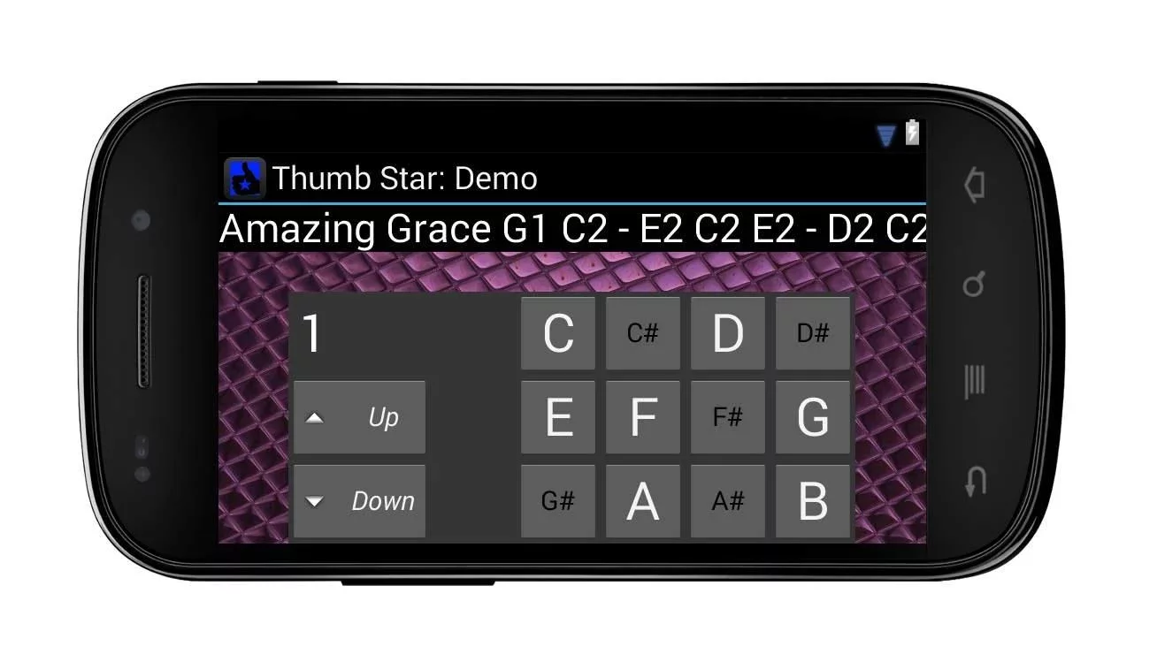 Musical Keyboard ThumbStarDemo截图3