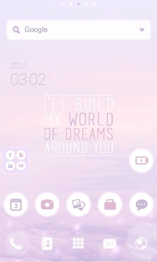 Dreams dodol launcher theme截图2