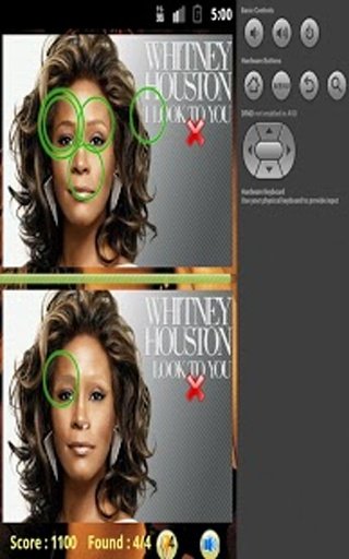 Whitney Houston GameDifference截图2