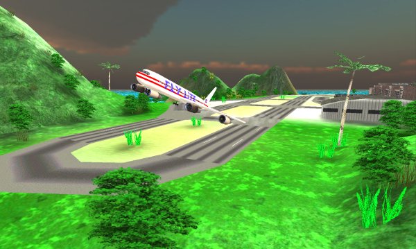 Flight Simulator: Fly Plane 2截图2