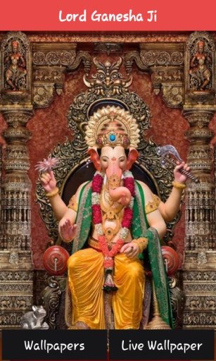 Ganeshji Live wallpaper截图2