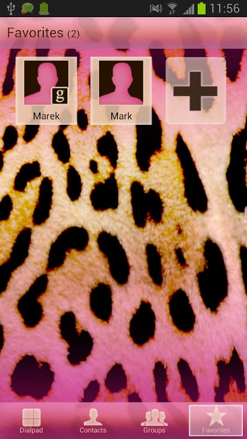 Pink Leopard for GO Contacts截图1