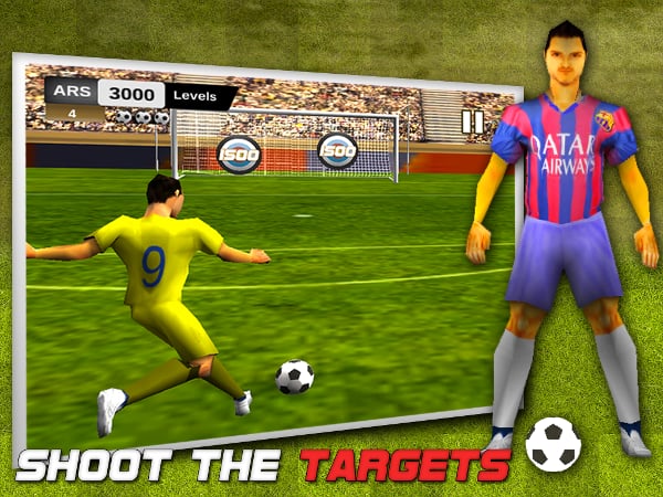 Play Football Flick Kick...截图5