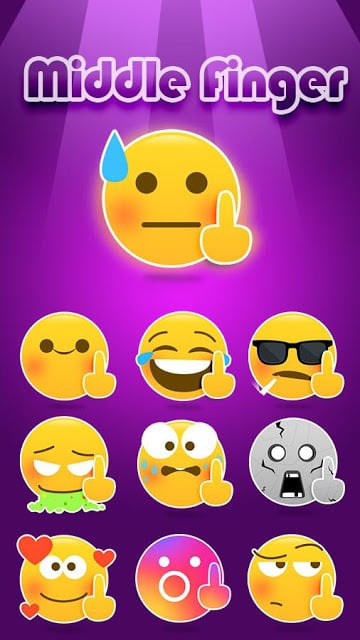 FREE - GO SMS FINGER STICKER截图2