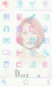 JYP Sunmi Dodol luncher theme截图3