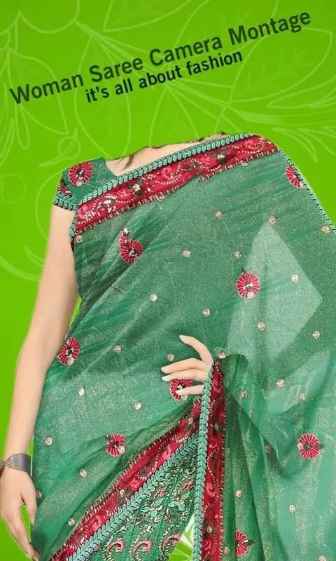 Woman Saree Camera Monta...截图2