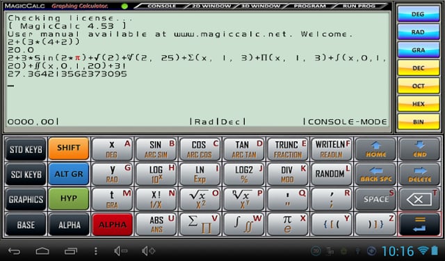 MagicCalc Lite, Graphing Calc截图10