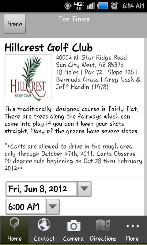 Hillcrest Golf Club截图3