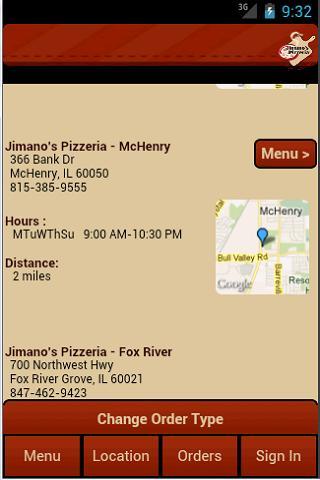 Jimano's Pizzeria截图3