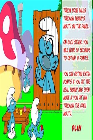 The Smurfs Ball Game截图3