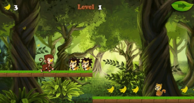 Monkey Quest Banana截图2