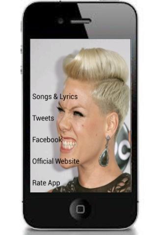 P!nk Songs + Lyrics截图1