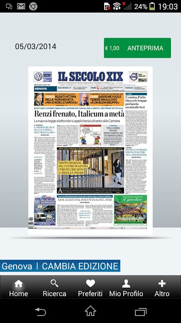 Il Secolo XIX Edicola Digitale截图11