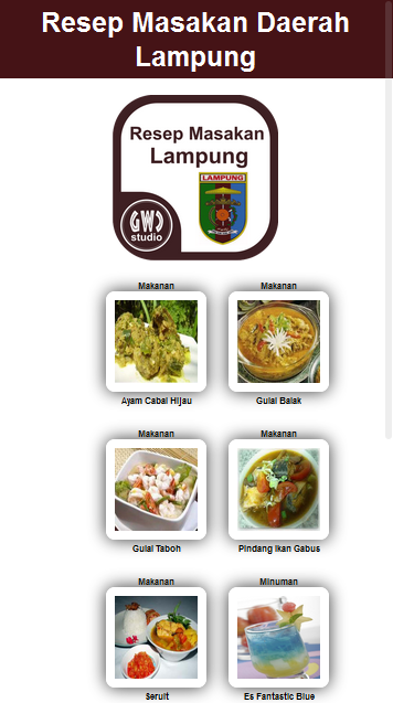 Resep Masakan Daerah Lampung截图3