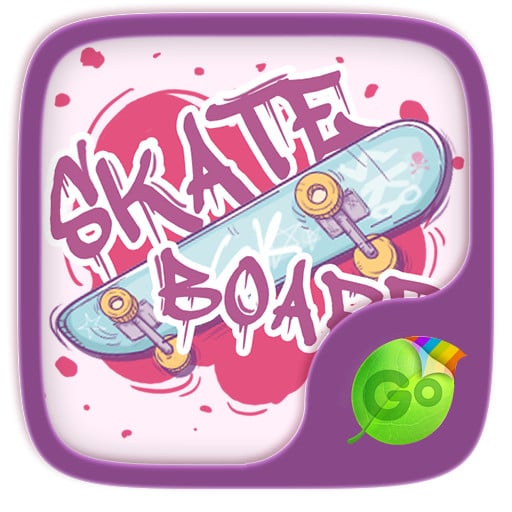 Skateboard GO Keyboard Theme截图3