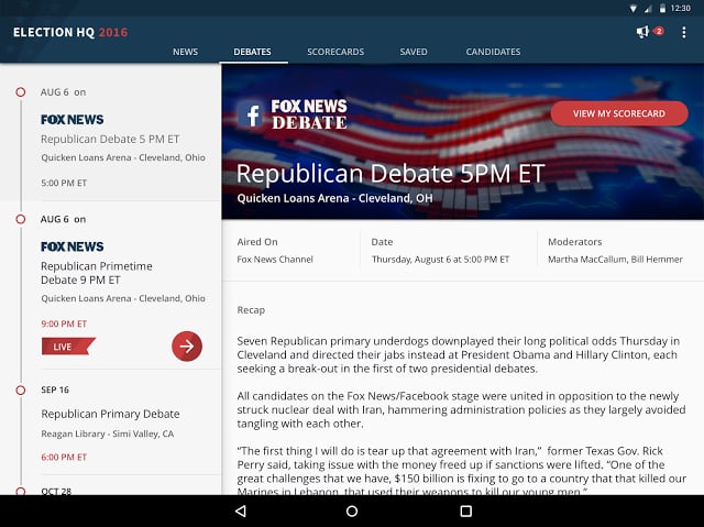 Fox News Election HQ 2016截图5